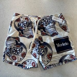 Modelo printed boardshorts- new with tags